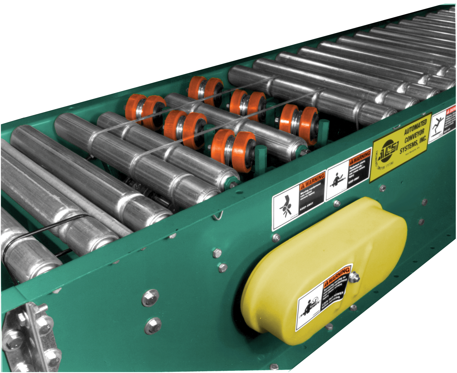 Wheel diverter and conveyor accessories