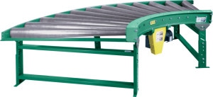 ACSI Product Model:  "251CRRCT" - Heavy Duty Chain Driven Live Tapered Roller Curve Conveyor